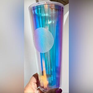 💠 Starbucks Holographic Blue Tumbler 💠